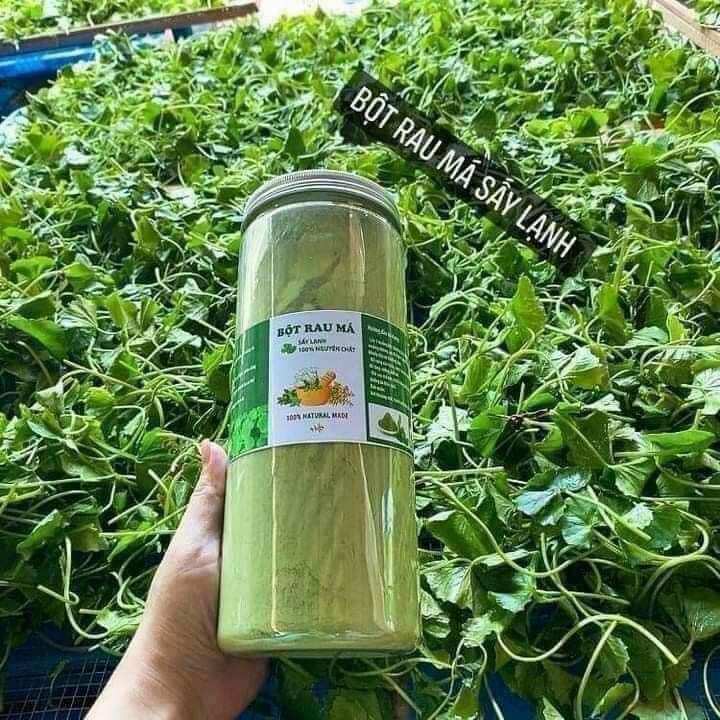 Bột rau má sấy lạnh nguyên chất