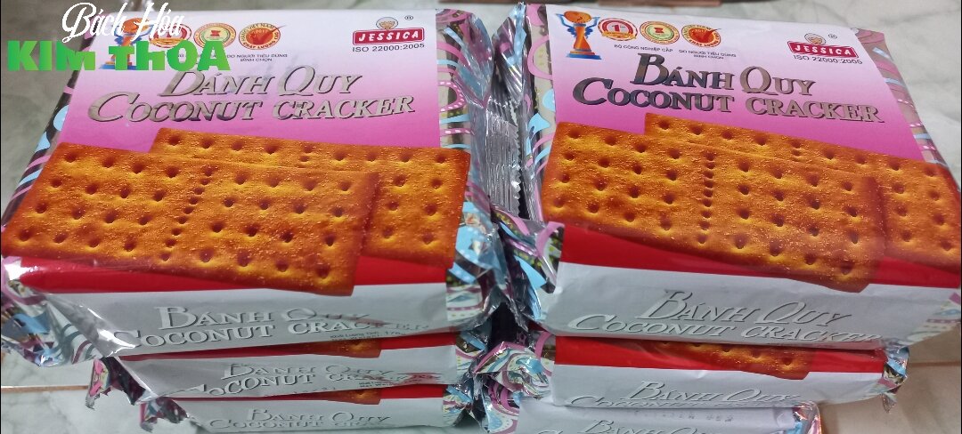 Bánh quy Coconut Cracker 178g - Bánh bạc