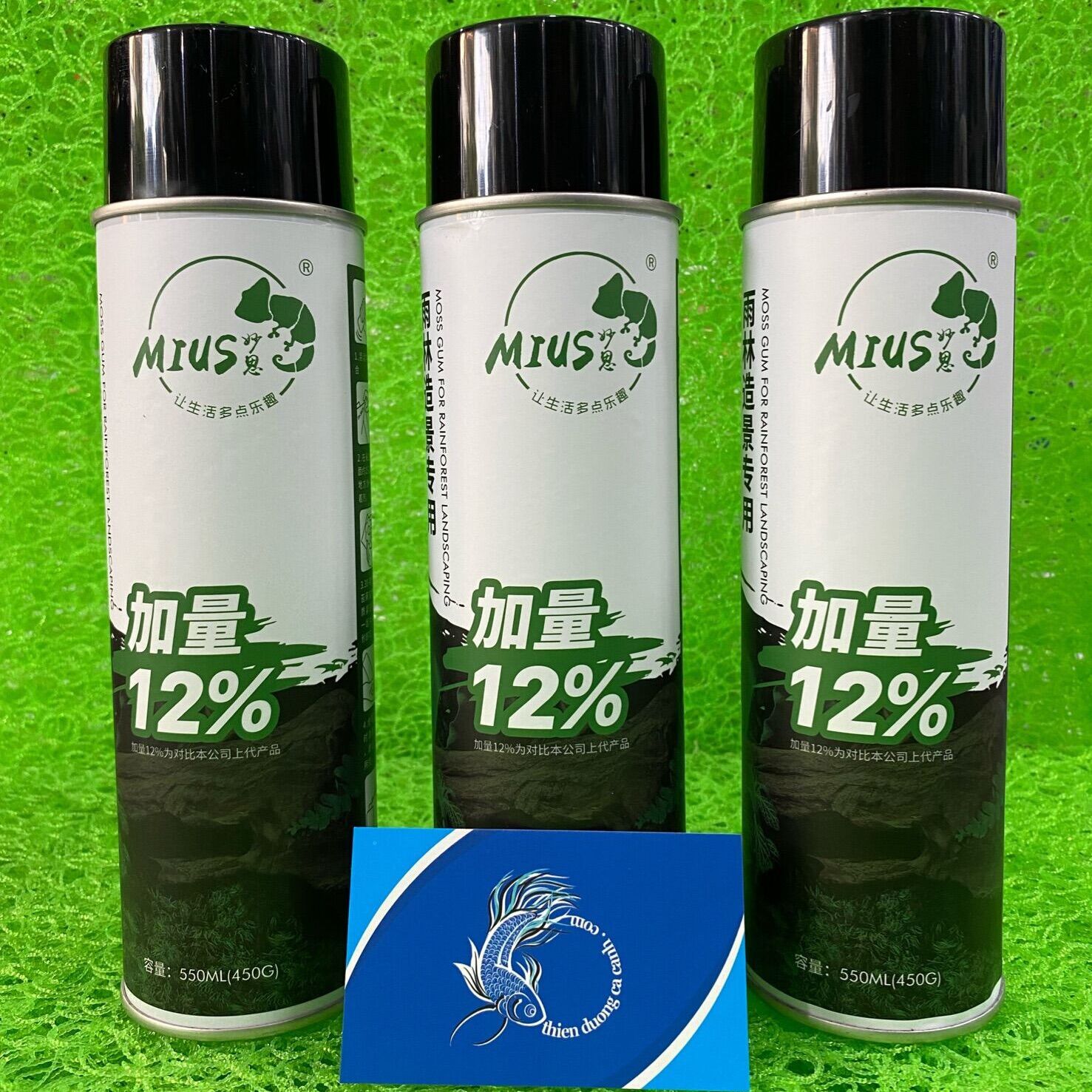 Keo xịt dán rêu mius - chai 550ml