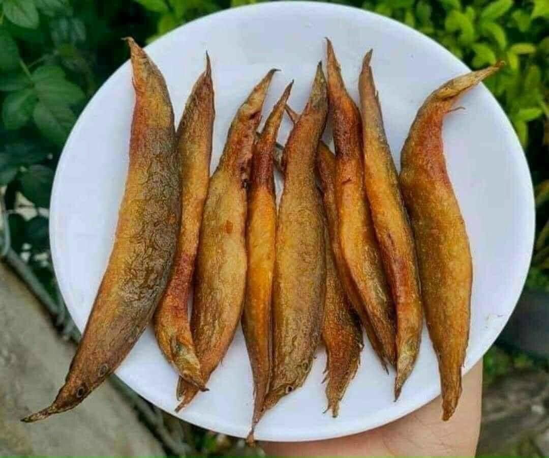 Khô cá chạch sông nửa kí
