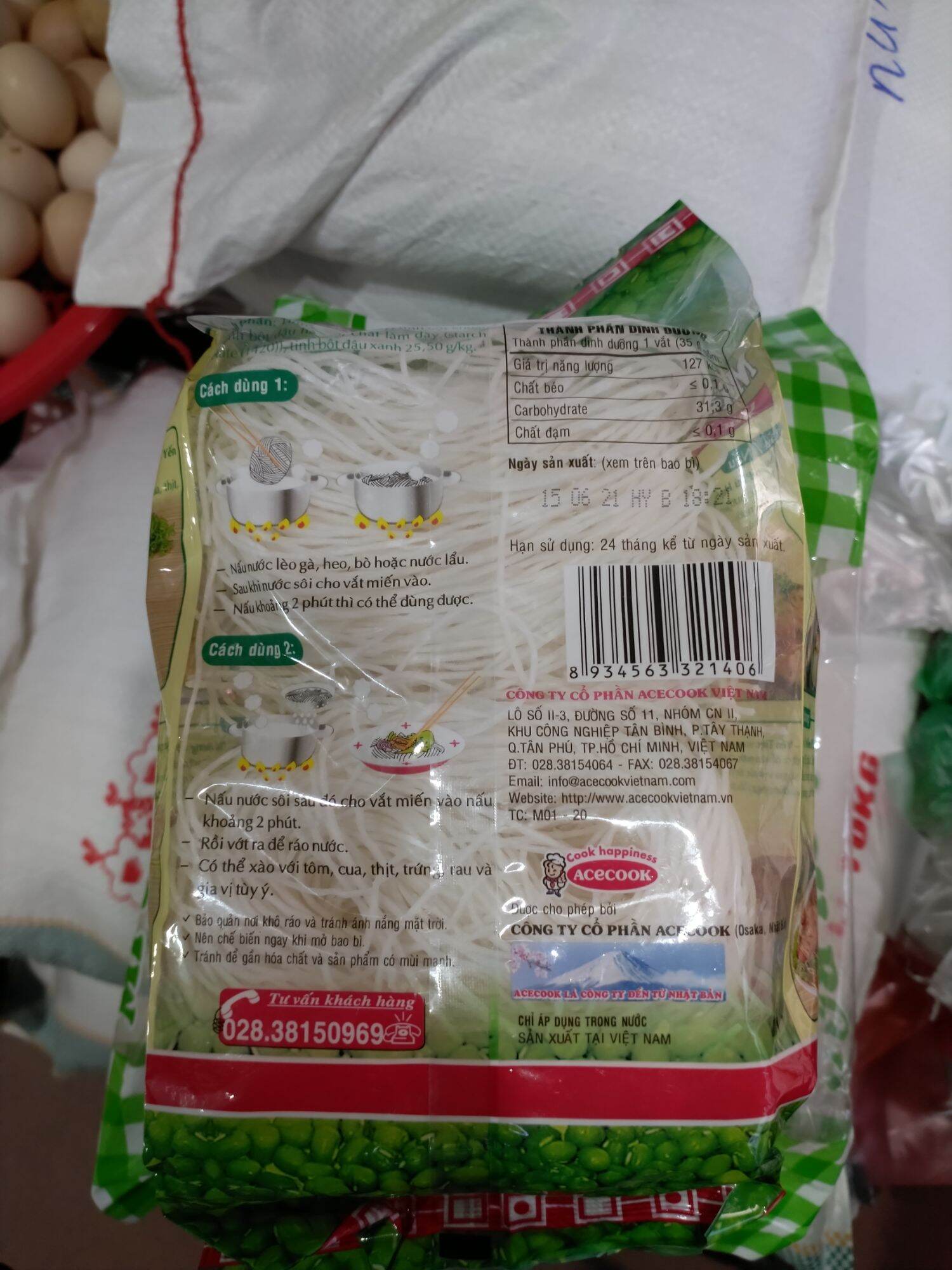 Miến Phú Hương 210g