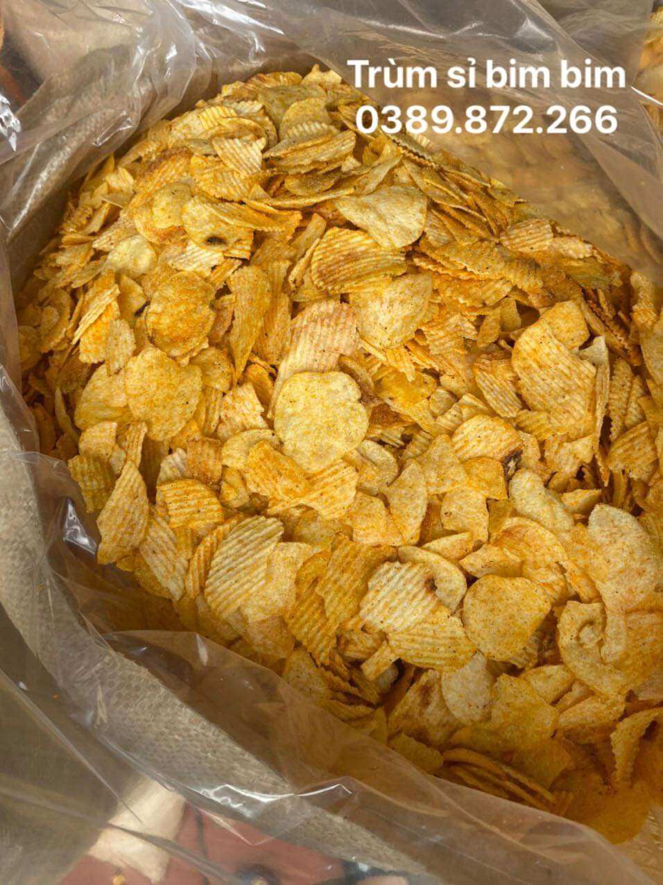 500gr bim bim khoai tây swing giòn tan