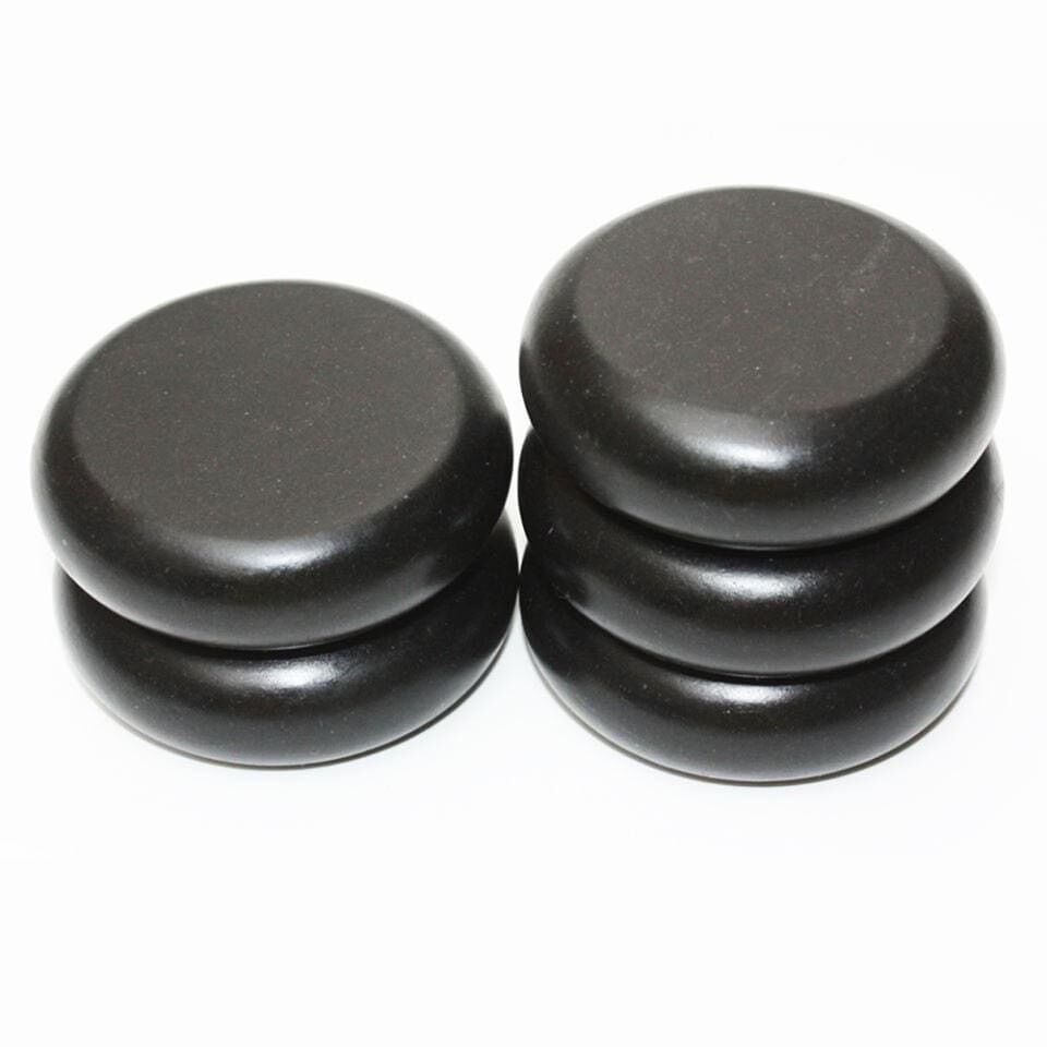 Đá nóng massage body đả thông kinh lạc. Đá nóng tròn viên to 8x8