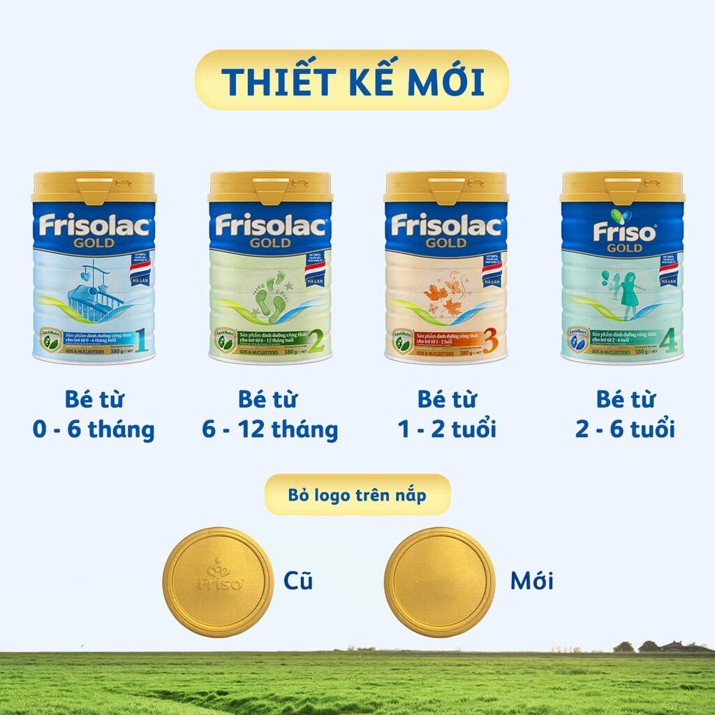 Sữa bột Friso Gold 4 (Date 06-2023)