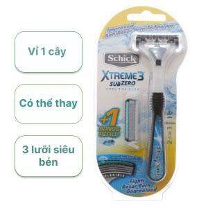 Bộ 1 Cán Và 2 Lưỡi Dao Cạo Schick Xtreme3 2s