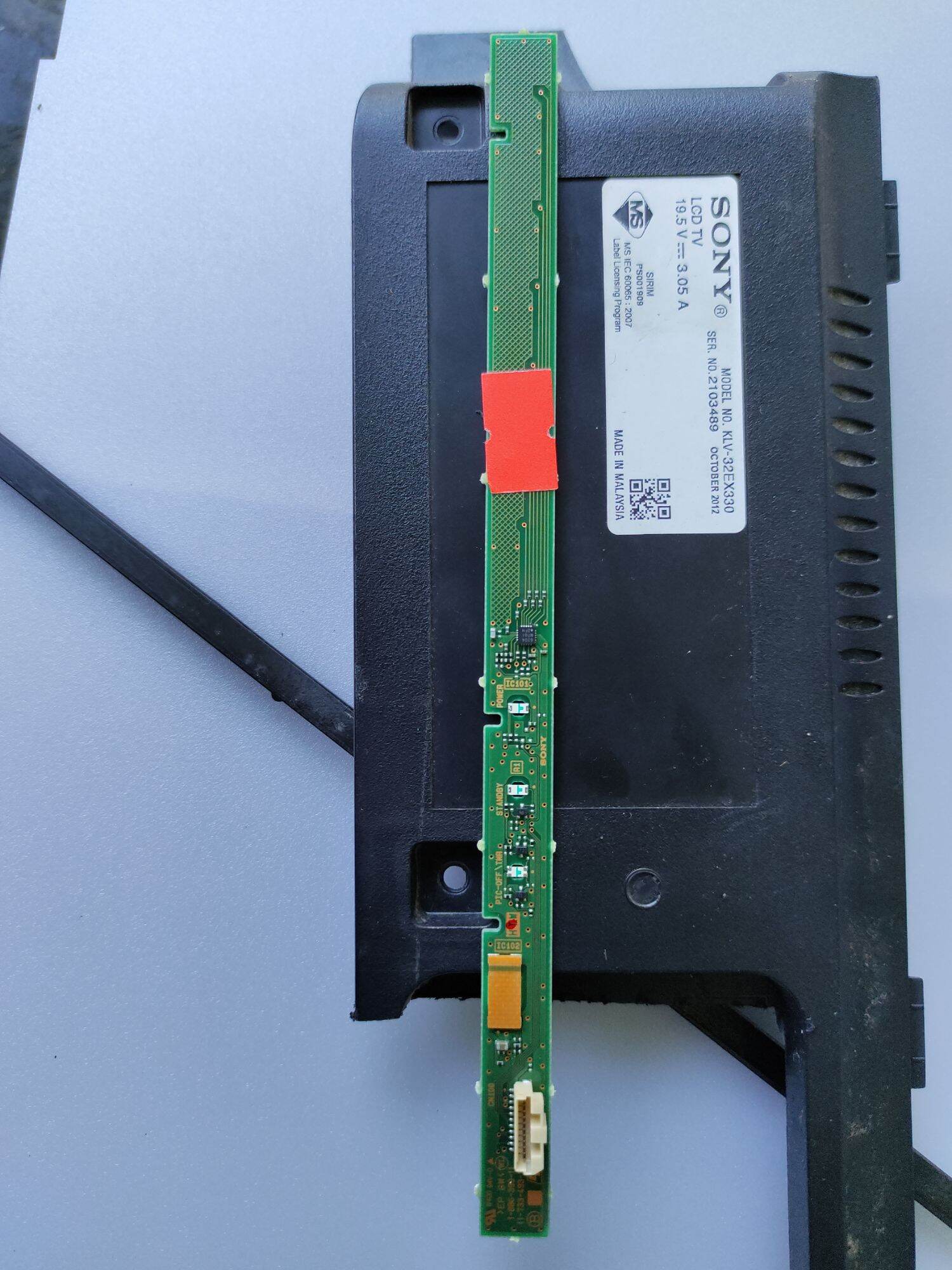 Mắt nhận tivi sony klv 32ex330