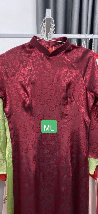 Áo dài gấm Liễu Thanh cao cấp có bigsize (chỉ áo)