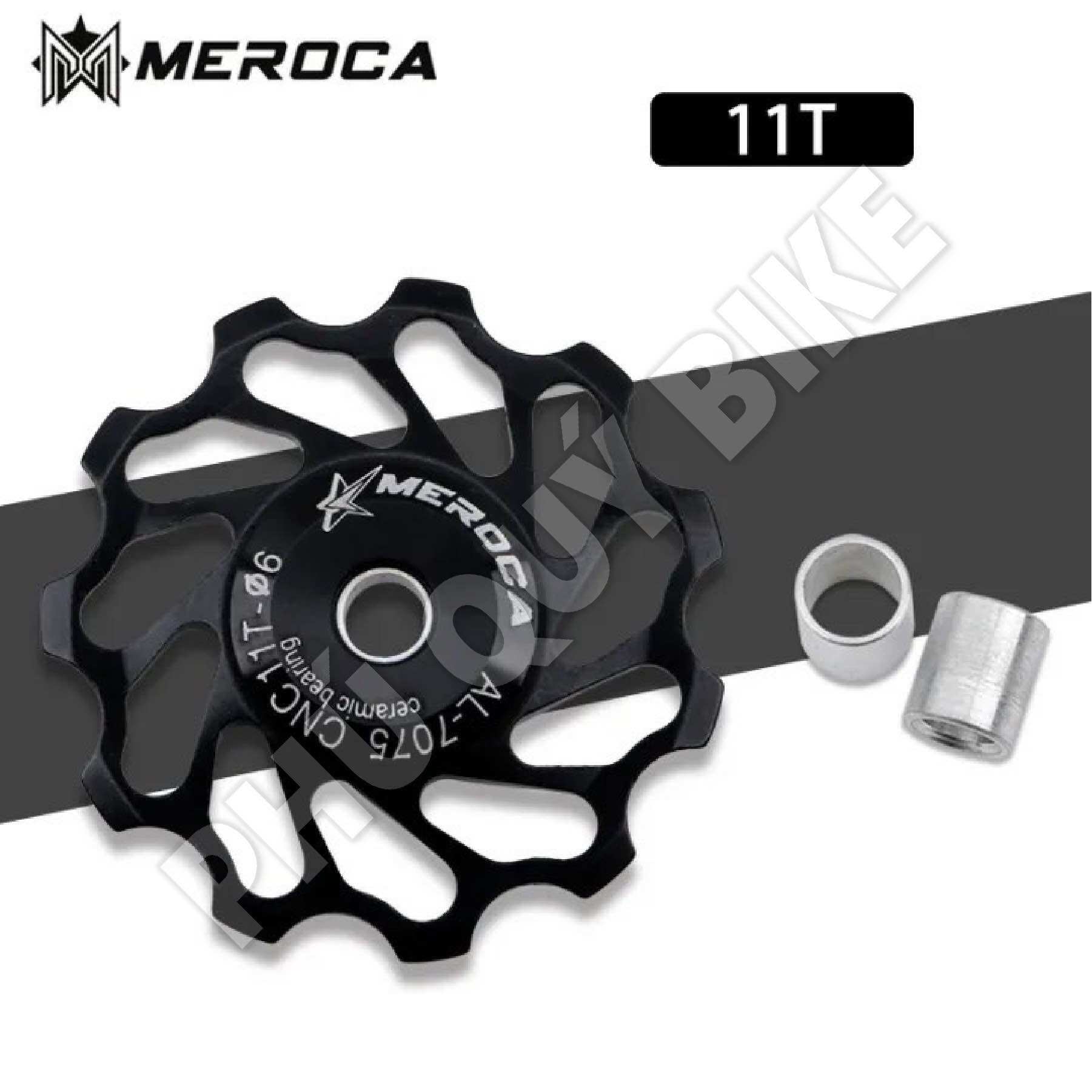 Bánh xe cùi đề sau xe đạp ceramic 11t 13t meroca