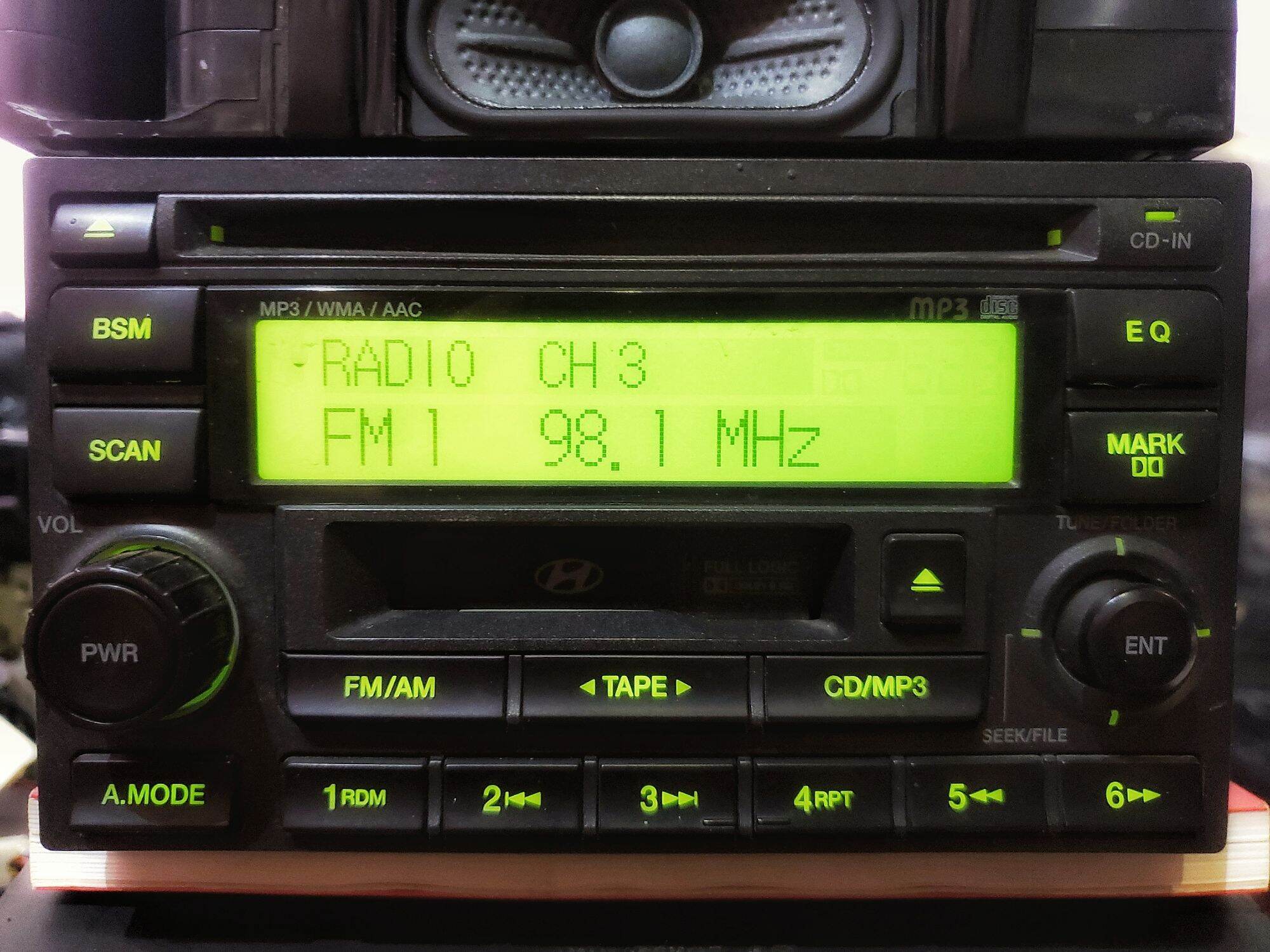 RADIO &CD & TAPE xe Tucson ( 2005 2006)