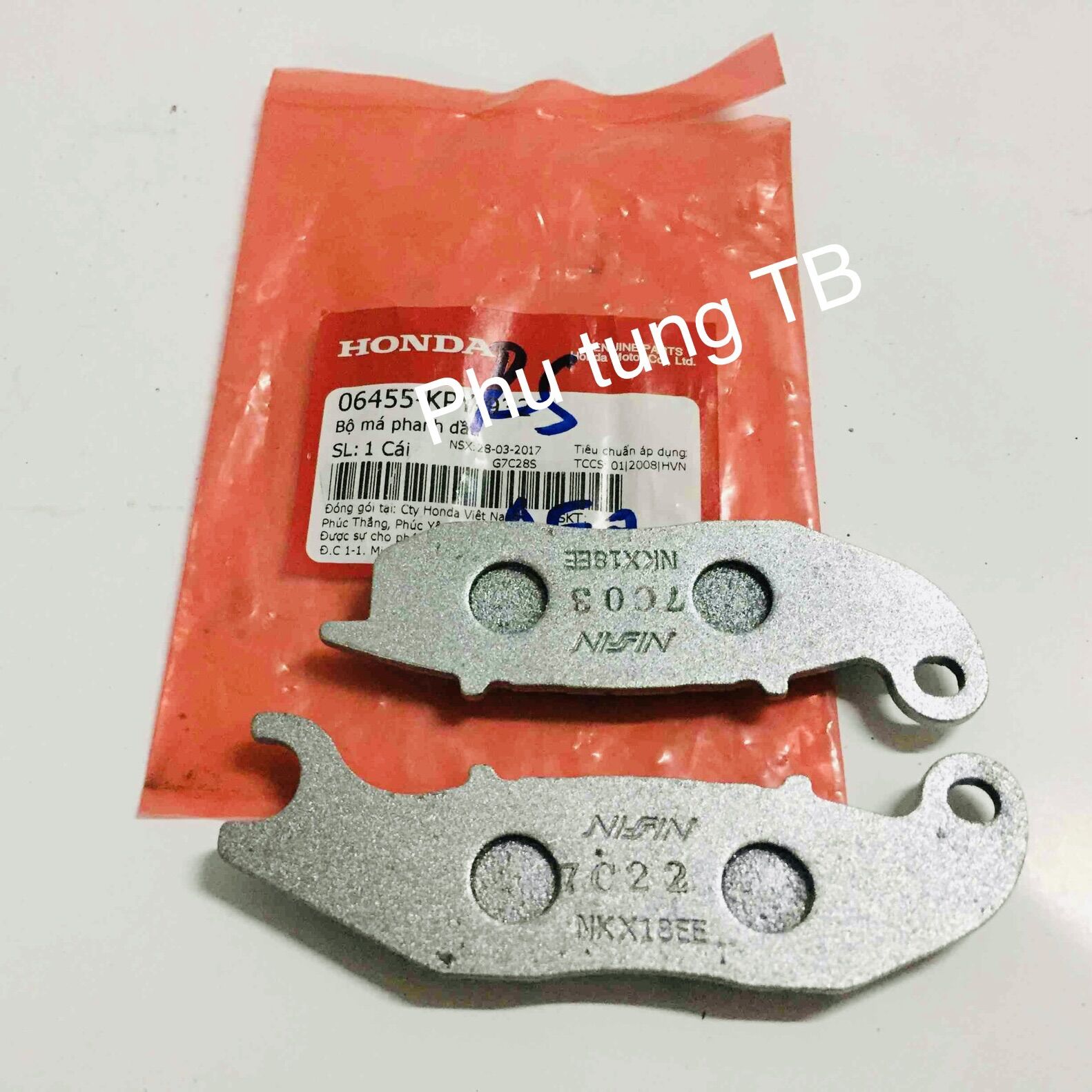 Má phanh trước MSX, bố thắng trước MSX