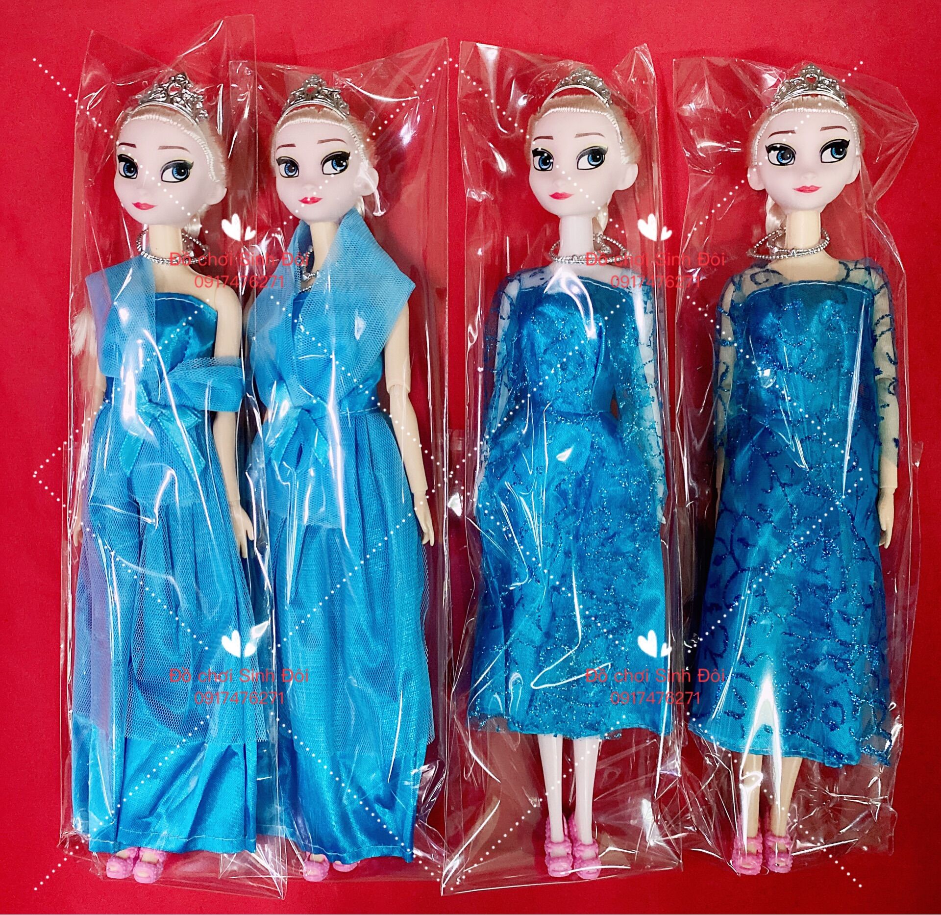 BÚP BÊ ELSA CÓ KHỚP - 1 CON (ngẫu nhiên)