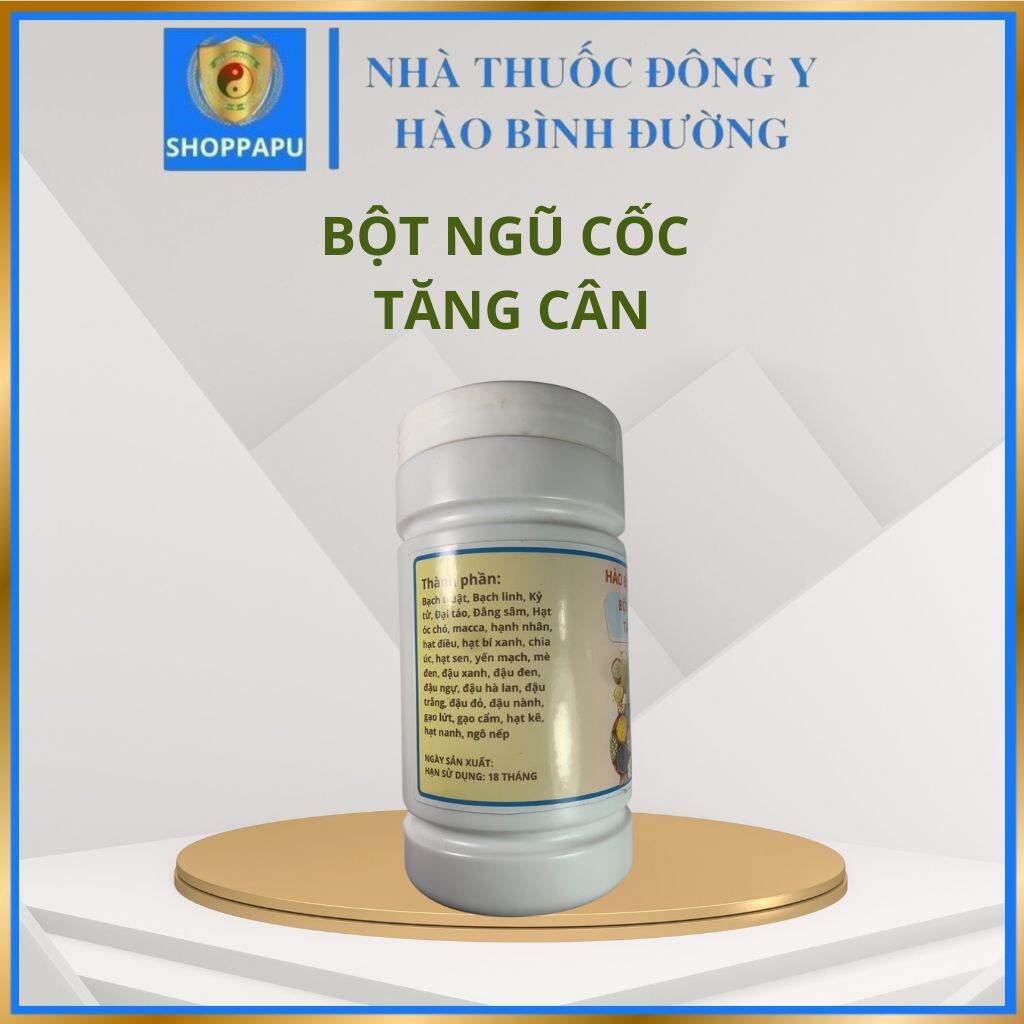 [CHÍNH HÃNG] Bột Ngũ Cốc Dinh Dưỡng Tăng Cân 16 Loại Hạt – Hộp 500g | Tăng Cân Tự Nhiên, Bổ Sung Dinh Dưỡng