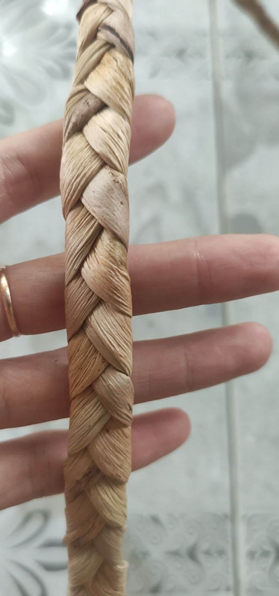 100m dây lục bình tết bím decor, làm thảm