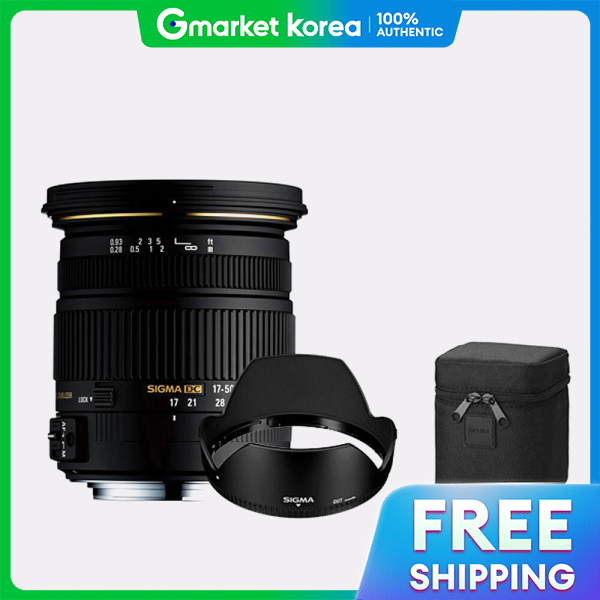 Sigma | Ống kính Sigma 17-50mm F2.8 OS HSM cho Nikon (Hàng mới nguyên seal độc quyền tại Hàn Quốc)