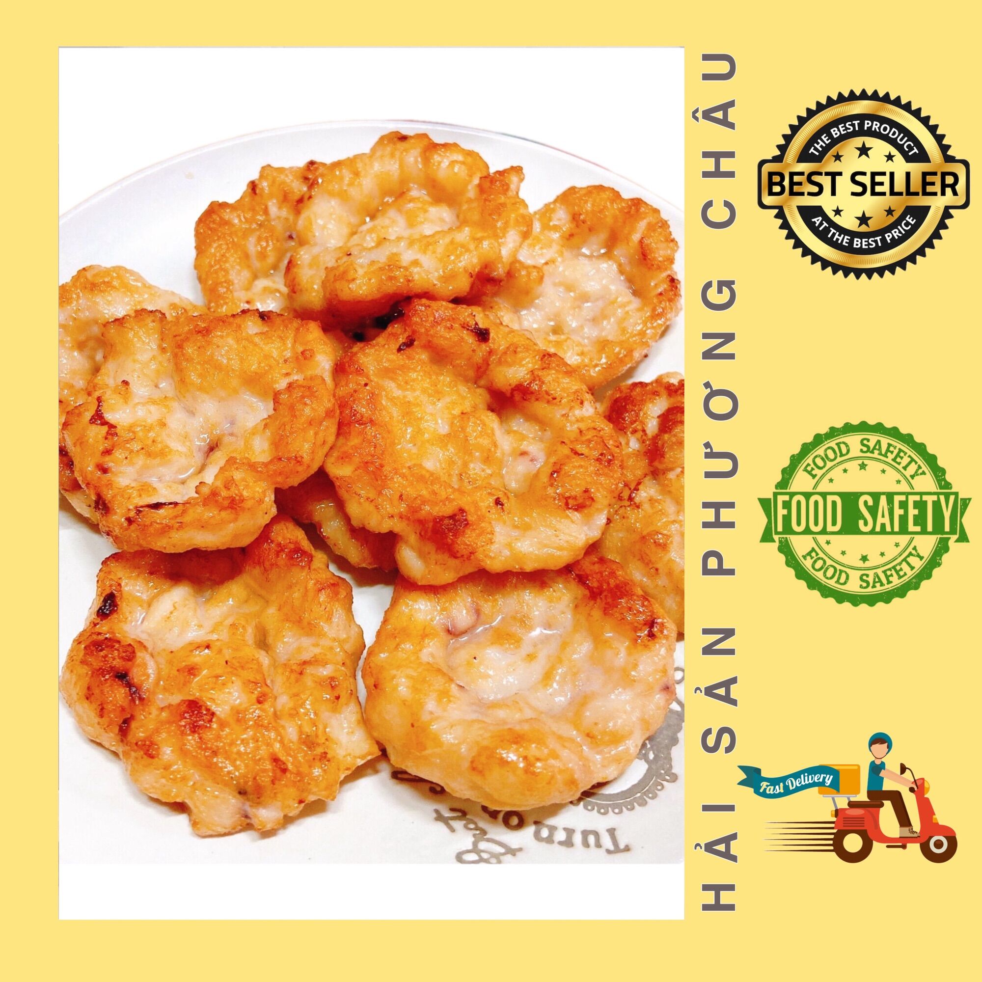 Chả mực giã tay đặc sản Hạ Long 500g