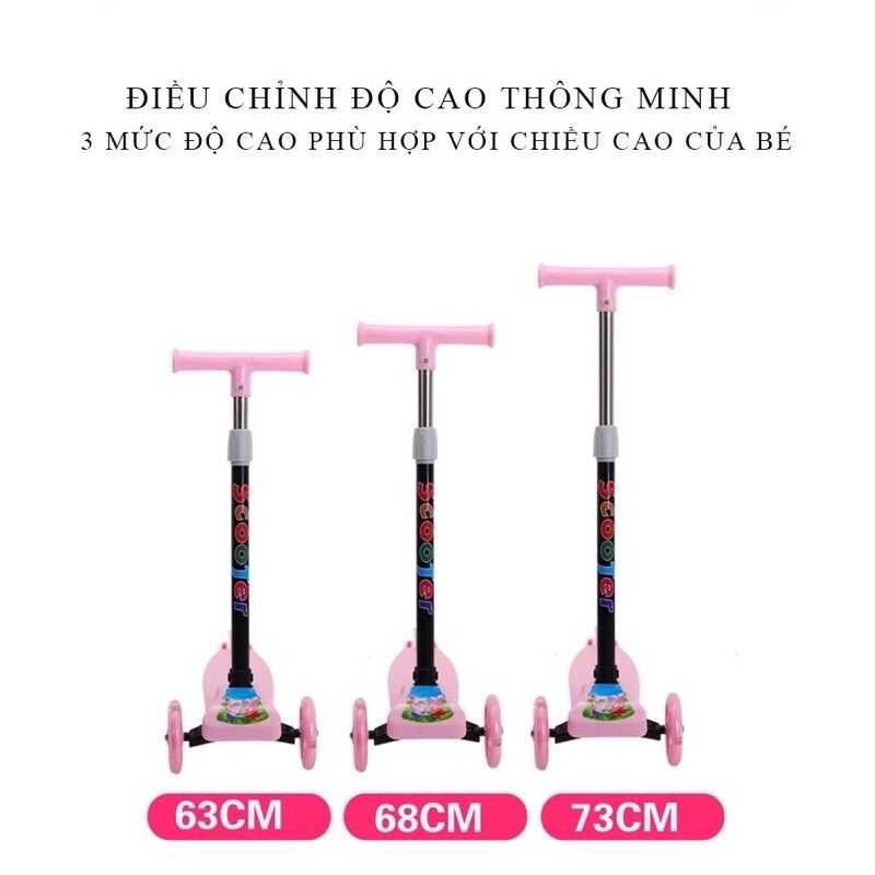 Xe Trượt Scooter 3 Bánh Cho Bé