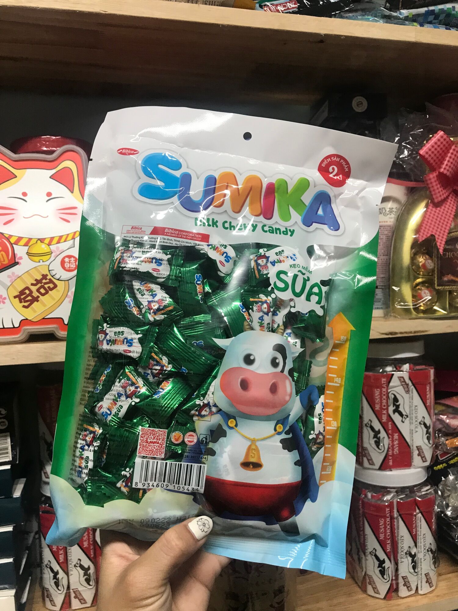 Kẹo Sữa Mềm Sumika Gói 275g