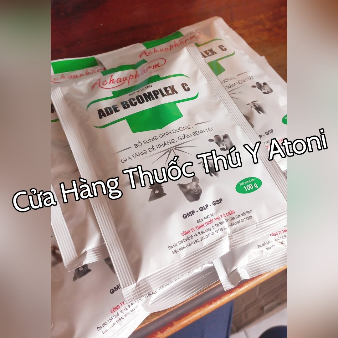 Gói 100g ADE BCOMPLEX-C Bổ Sung Dinh Dưỡng Và Tăng Đề Kháng Cho Vật Nuôi