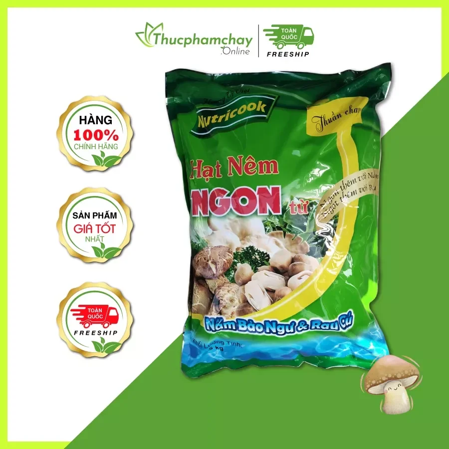 Hạt nêm nutricook thuần chay 2kg