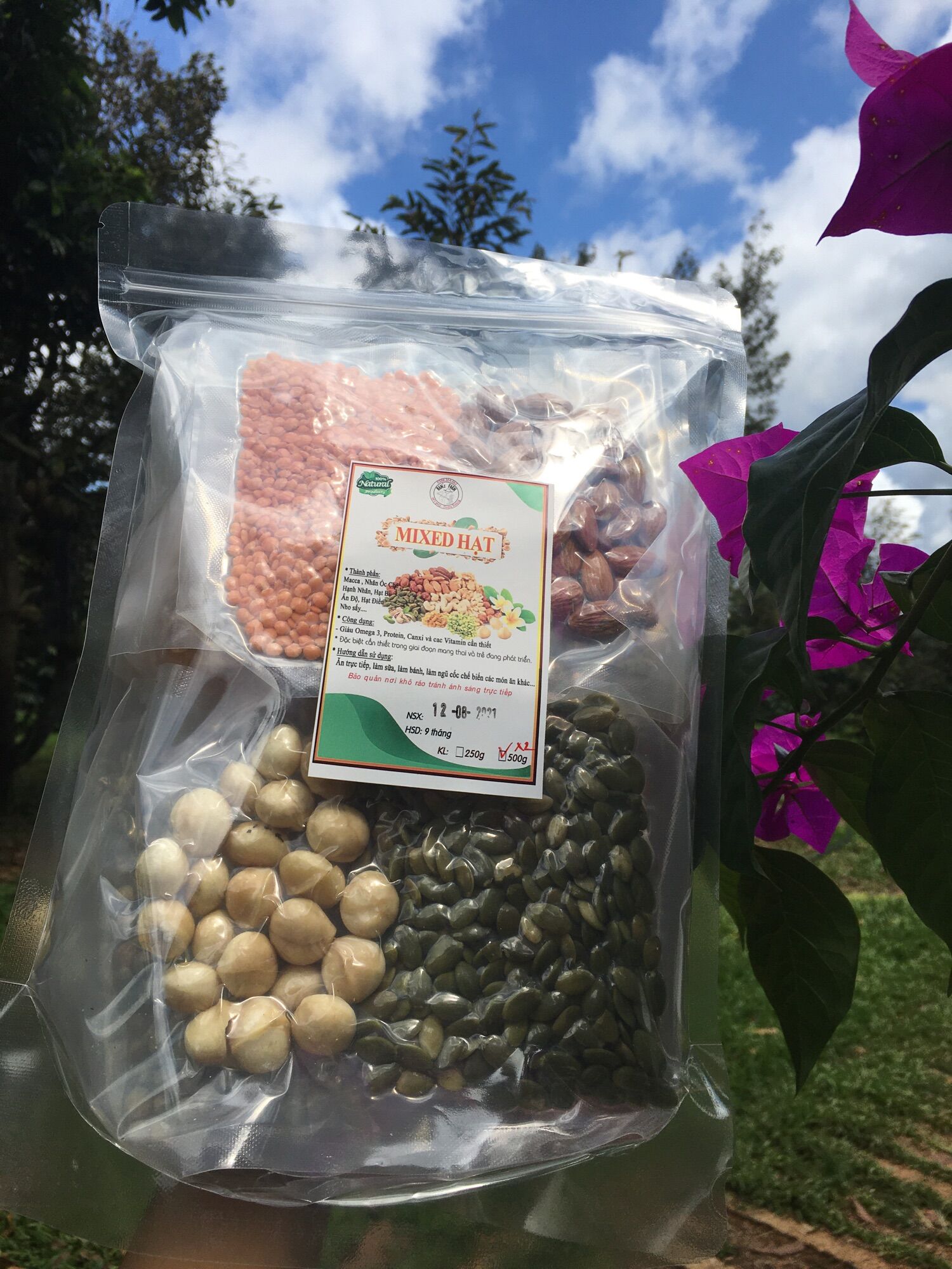 Sét 10 gói sữa hạt dinh dưỡng 100g/gói