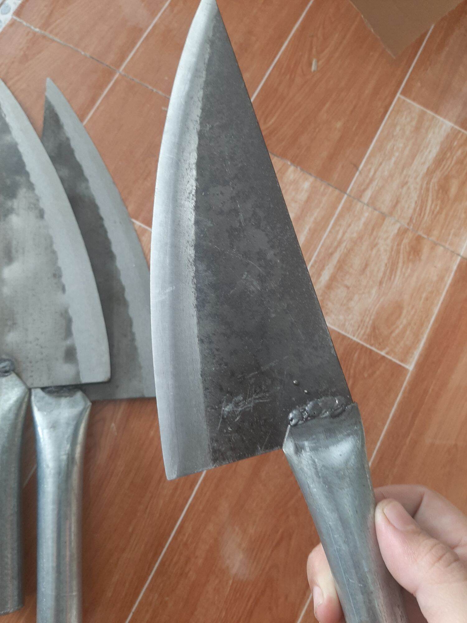 dao bầu lát thịt heo dụng cụ làm bếp