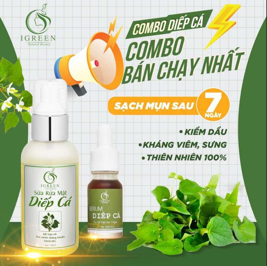 COMBO hoàn hảo dành cho da mụn