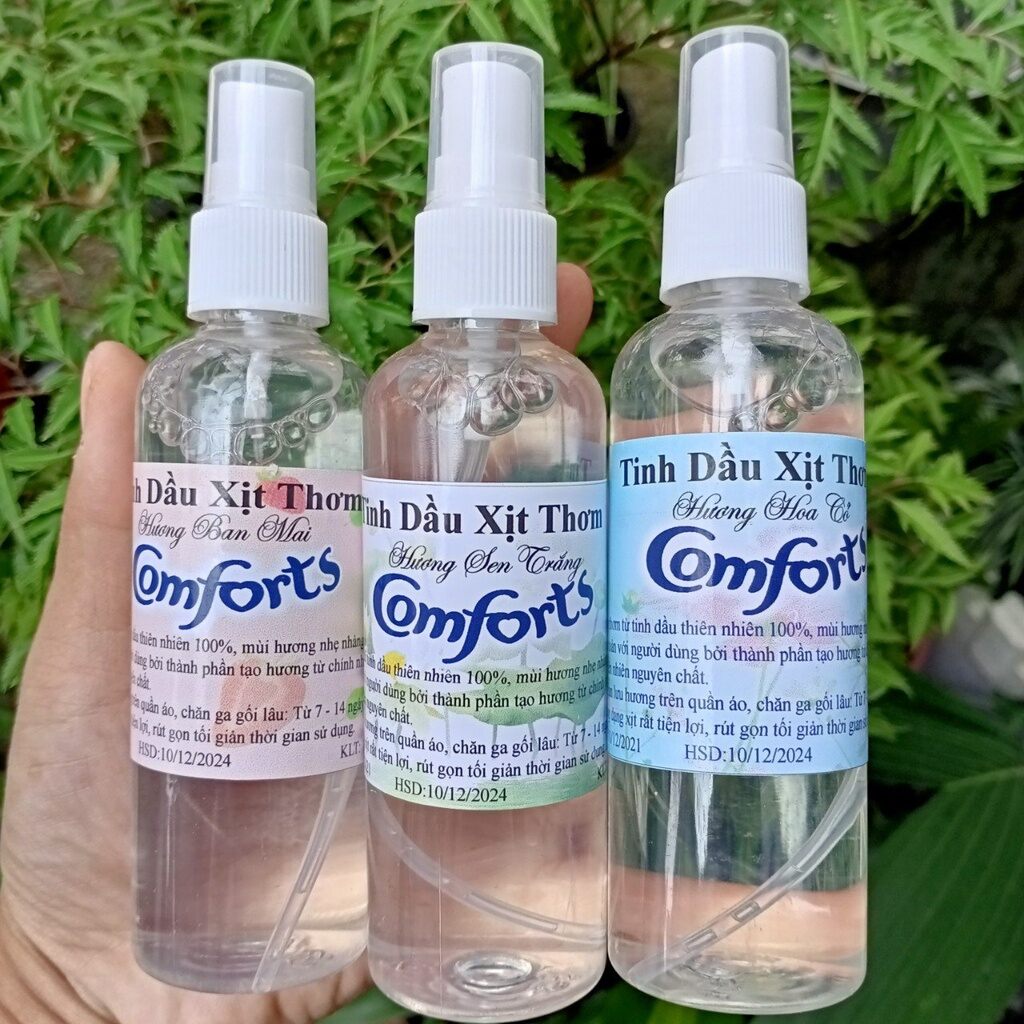 Tinh dầu xịt thơm quần áo comfort