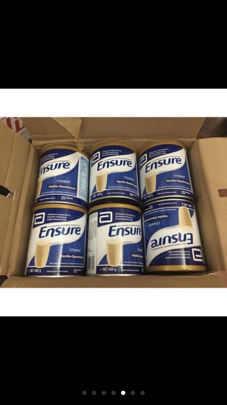 Sữa ensure đức 400g hương vani date 9/2023