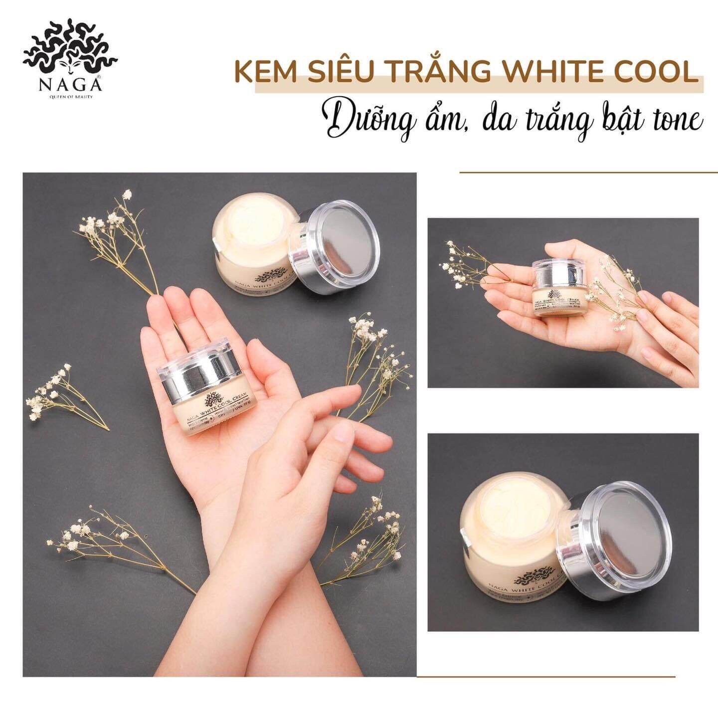 KEM SIÊU TRẮNG DA MẶT NAGA.
