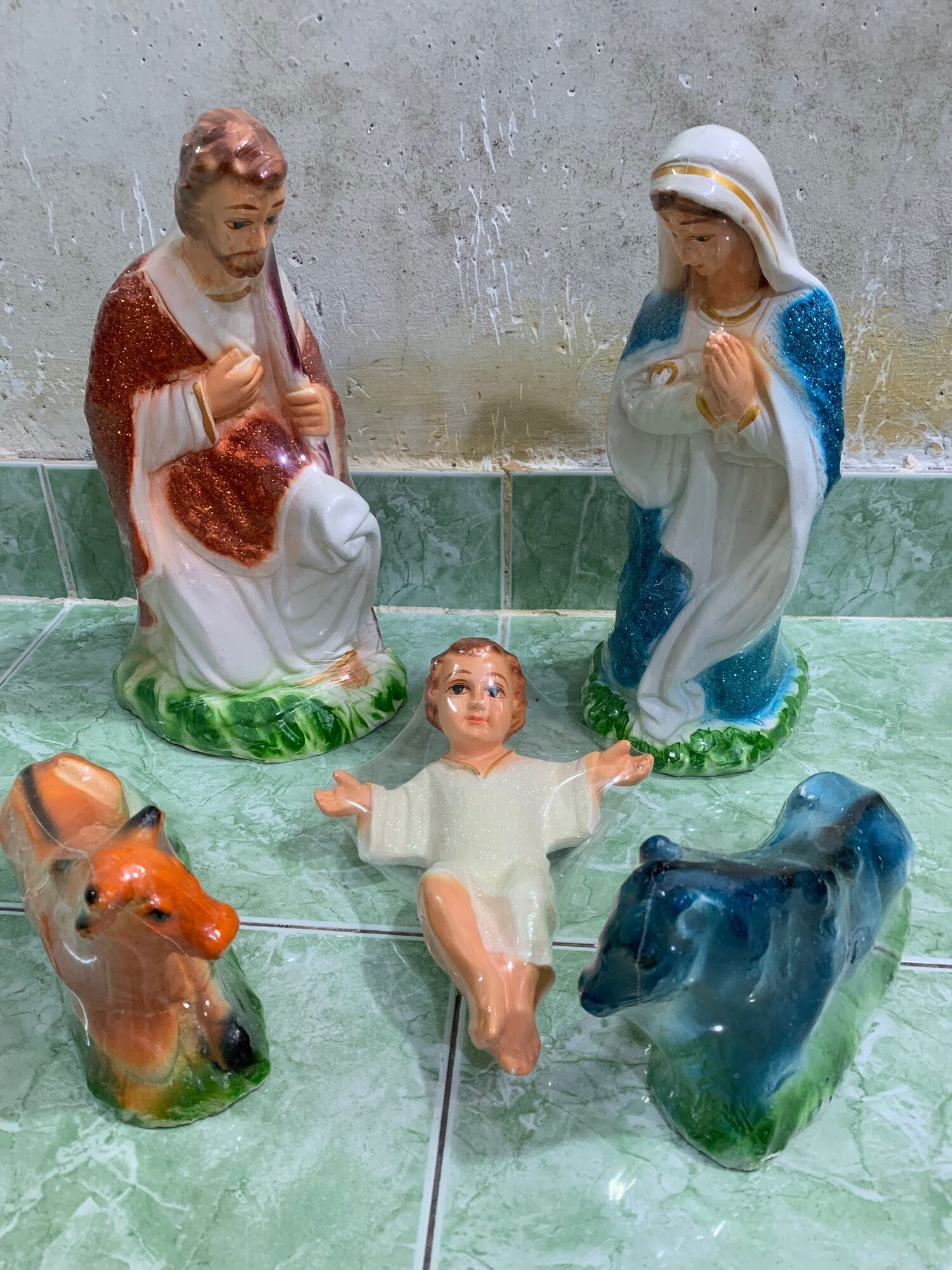 Tượng chúa giáng sinh 30cm / 5 tượng