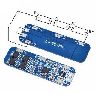 Mạch sạc và bảo vệ pin 3s 12v 10a cho pin 18650