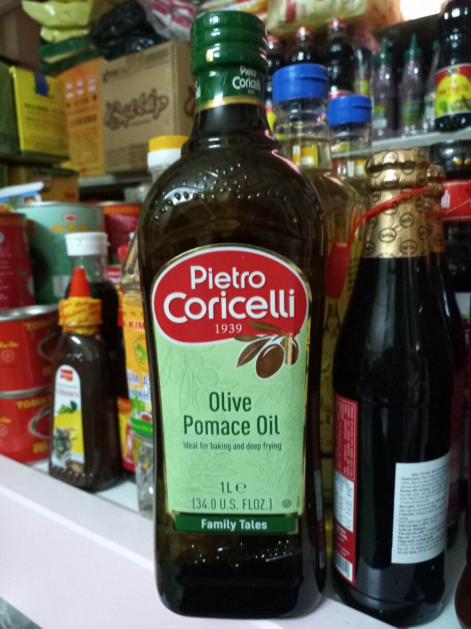 Dầu oliu ý nguyên chất pomace pietro 1l
