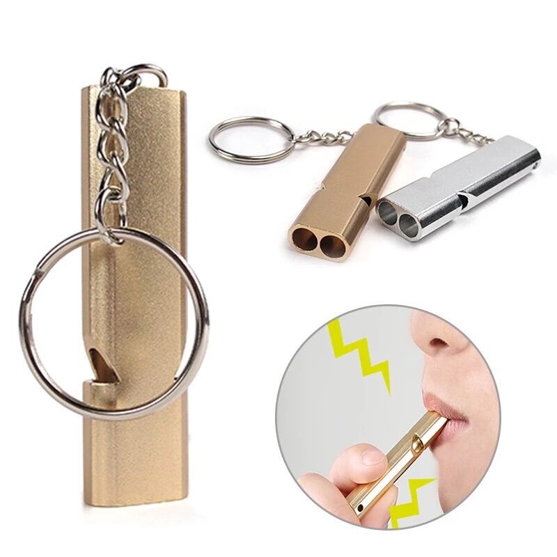 1 Còi kép / còi đôi huấn luyện chim vẹt..