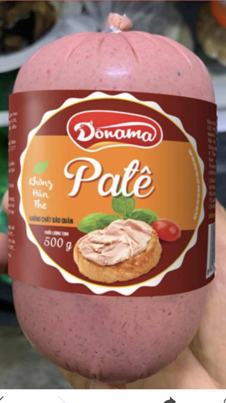 Pate Donama gói 500g