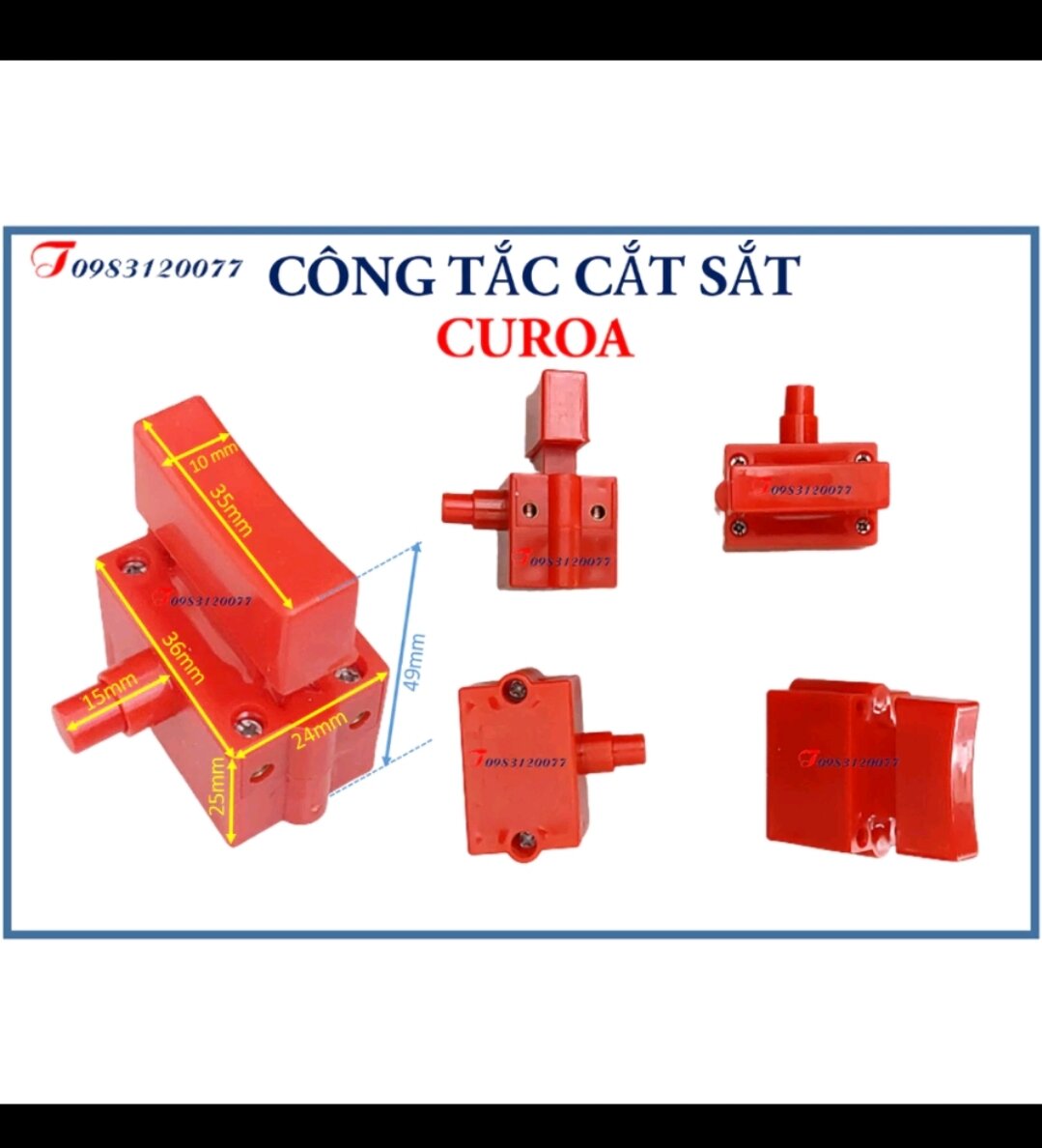 Công tắc cắt sắt dây curoa, công tắc cắt sắt bàn loại lớn.