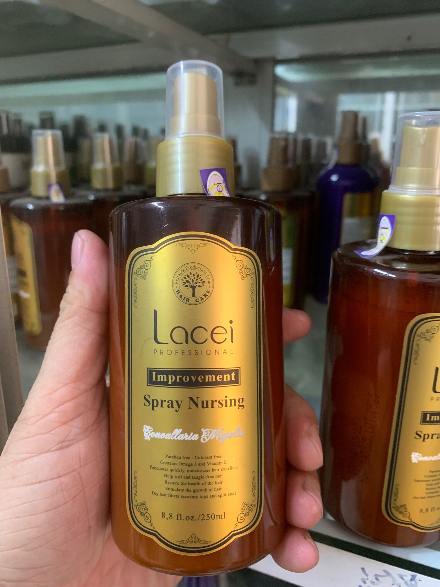 Xịt dưỡng tóc lacei