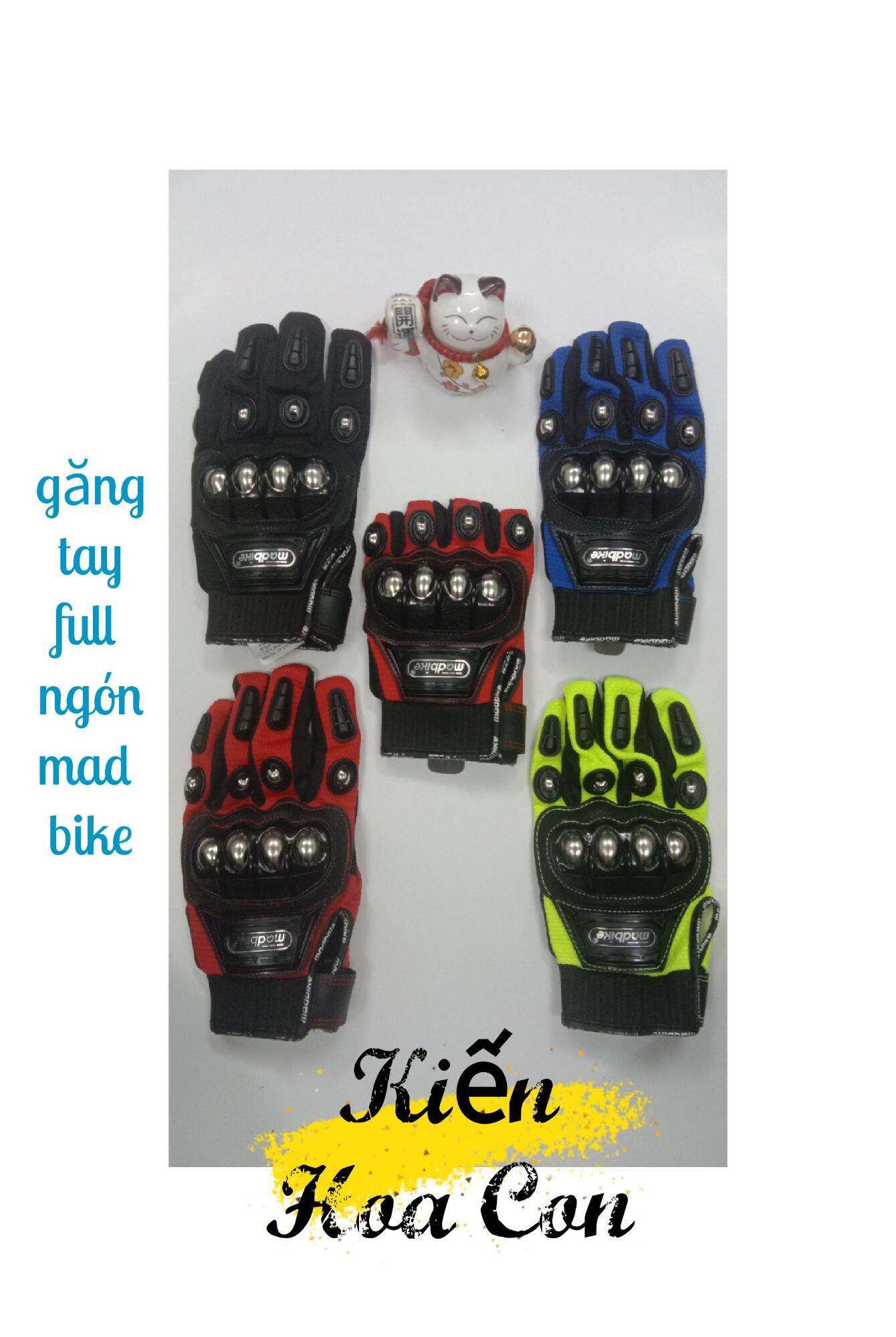 Găng tay full ngón, bao tay nguyên ngón madbike cao cấp tuyệt đẹp