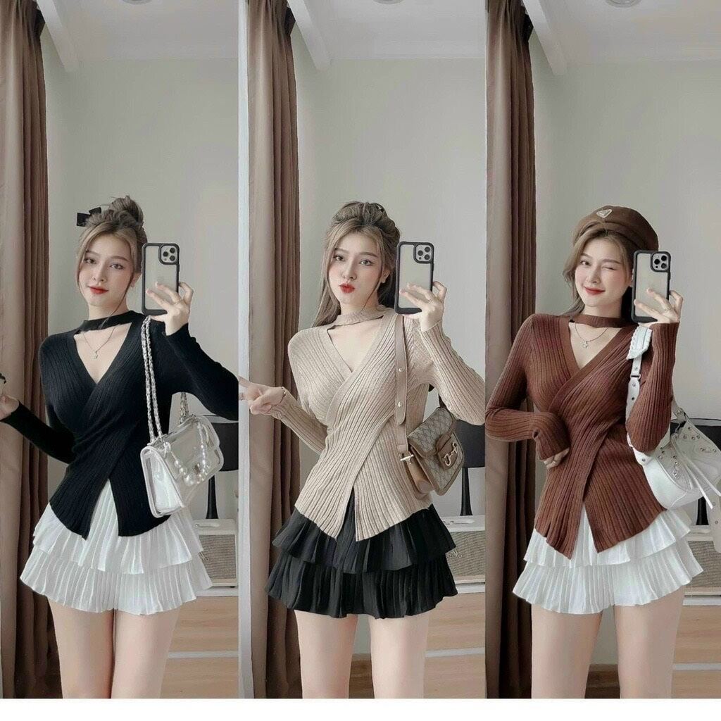 Áo thuo chéo ngực cực xinh be2