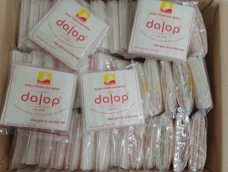 Combo 10gói bánh tráng cuốn chả ram dalop