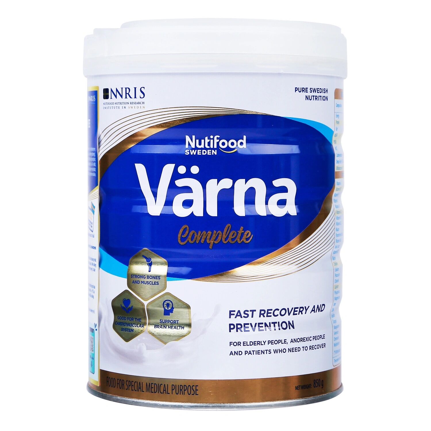 Sữa bột varna complete 850g
