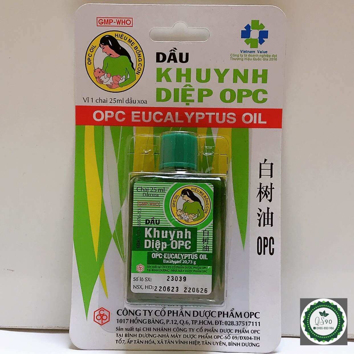 Dầu Khuynh Diệp OPC 25ml,15ml