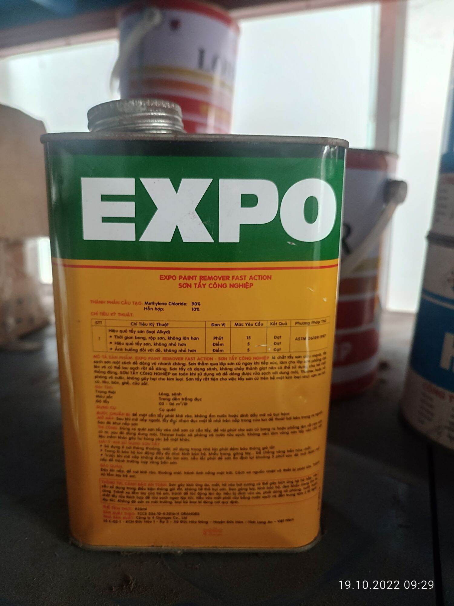 Sơn Tẩy Công Nghiệp EXPO