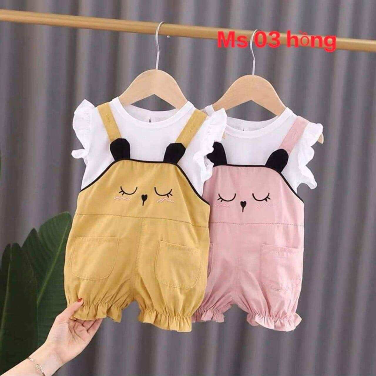 Sét yếm cho bé gái 5-16kg.