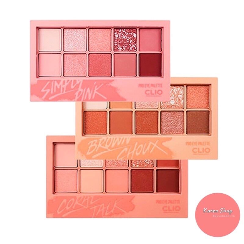 Bảng phấn mắt Clio Pro Eye Palette Hàng chính hãng