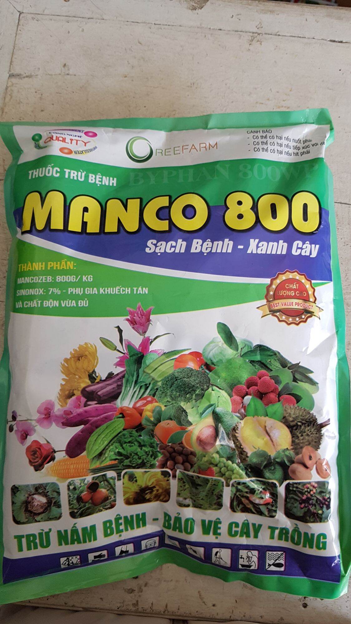 Thuốc trừ nấm bệnh MANCO 800 sạch bệnh, xanh cây