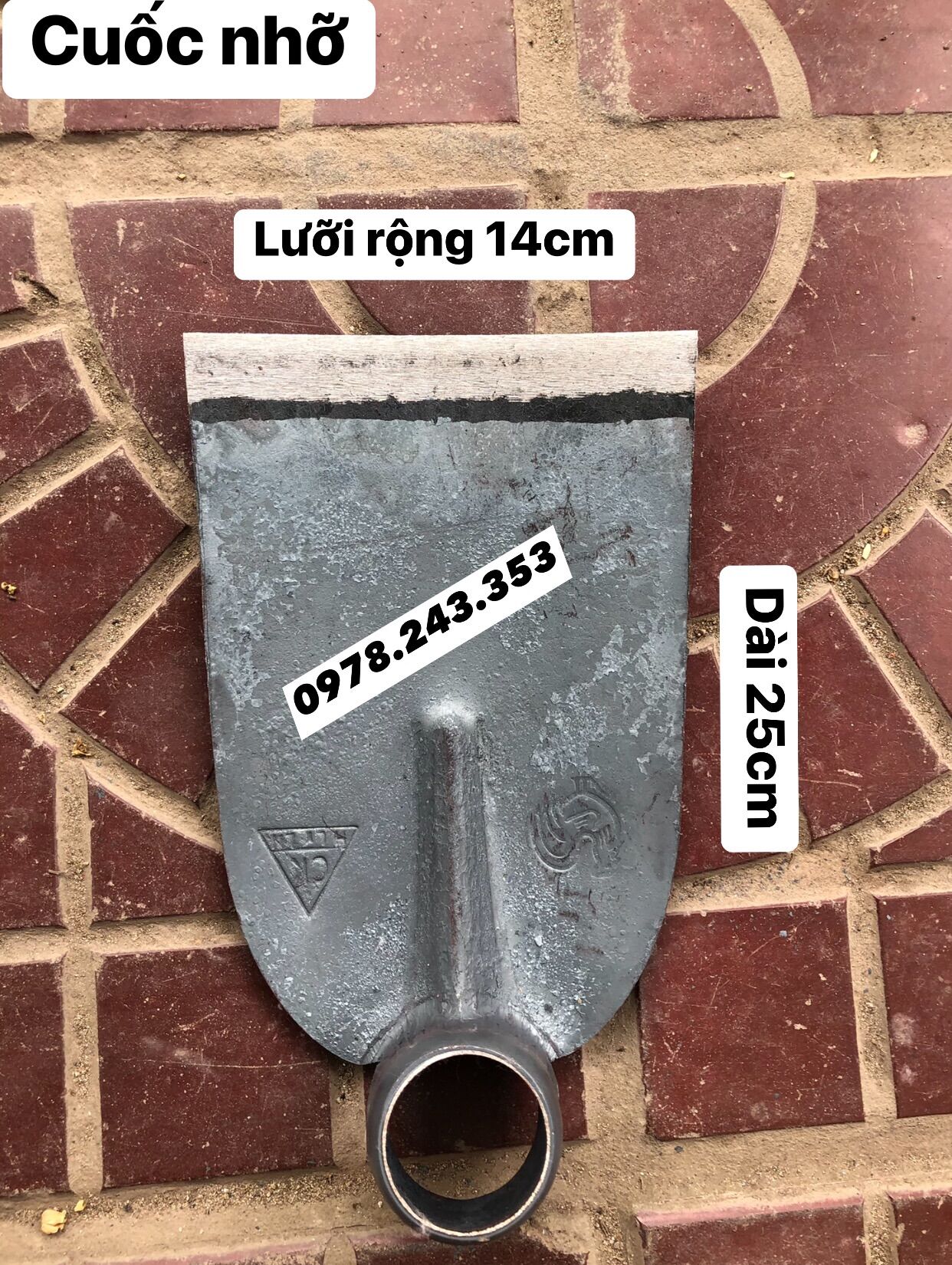 Cuốc đất dày dặn- cuốc loại đẹp hàng loại 1