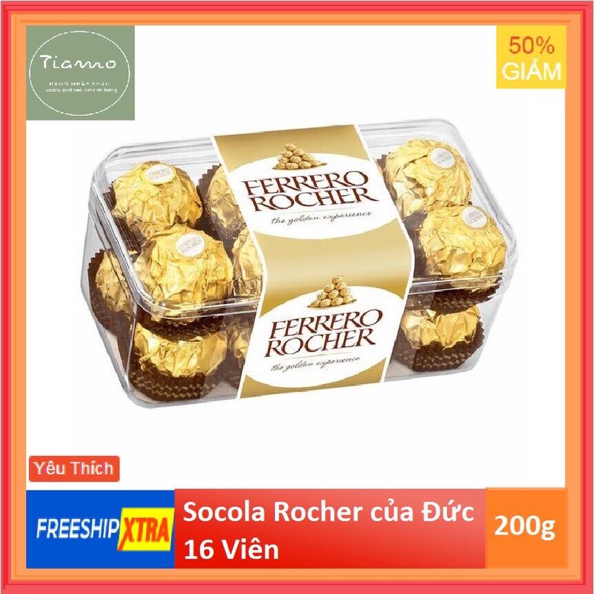 Socola Ferrero Rocher của Đức 16 Viên 200g