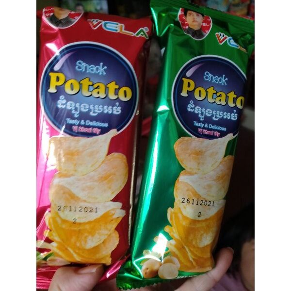 Snack khoai tây potato bịch 30 gói