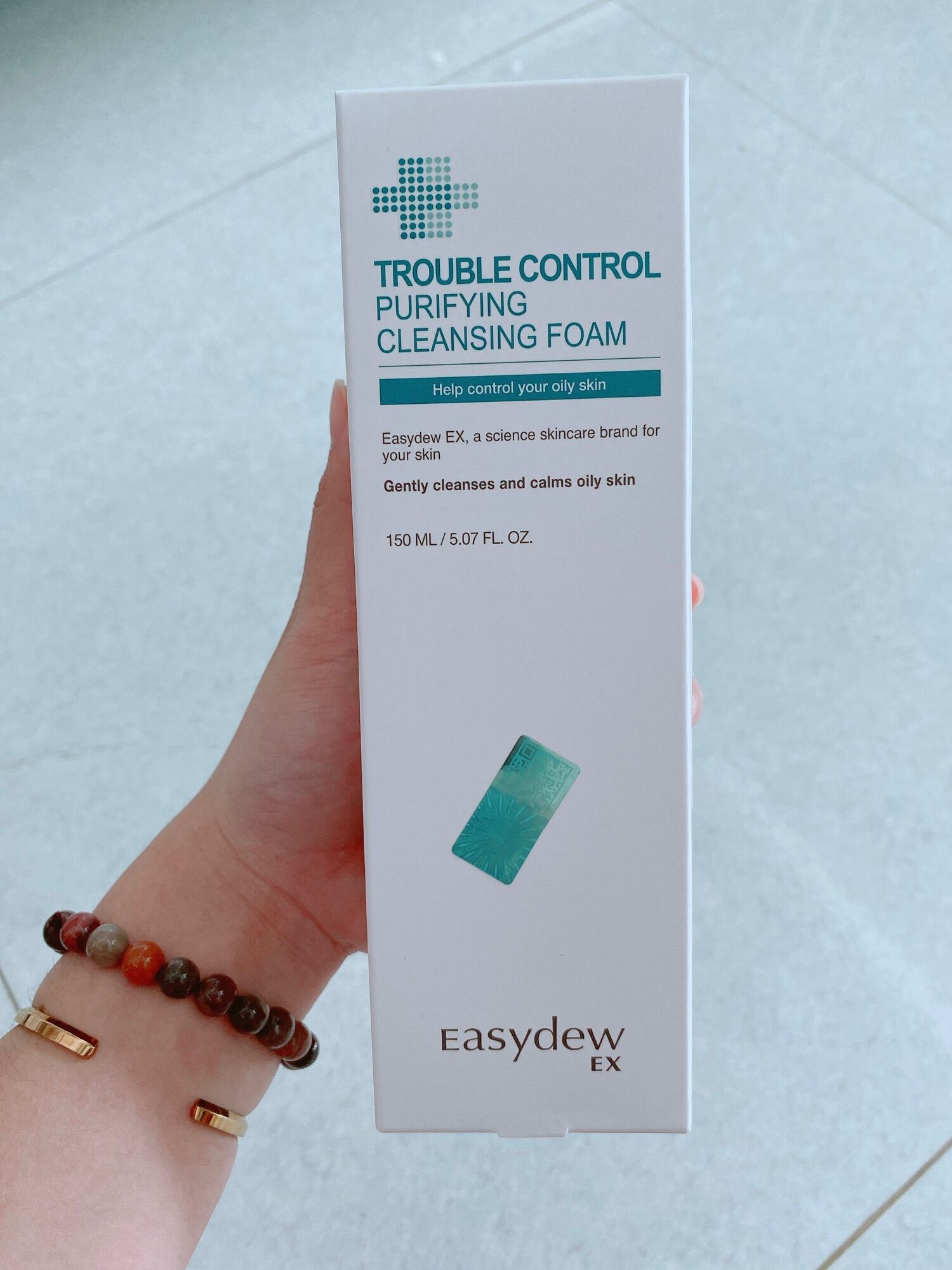 Sữa Rửa Mặt Dạng Bọt Easydew Ex Trouble Control Purifying Cleansing Foam