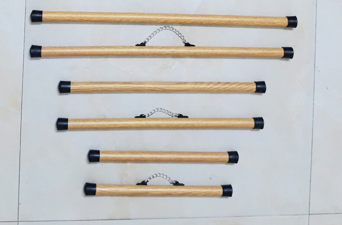 Khung nẹp treo tranh ảnh 30cm 5 đôi/ sáo treo tranh ảnh 2 đầu